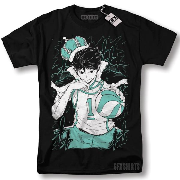 

Oikawa Haikyuu Shirt Manga Strip Haikyuu Anime Graphic T-Shirt Unisex T-Shirt S