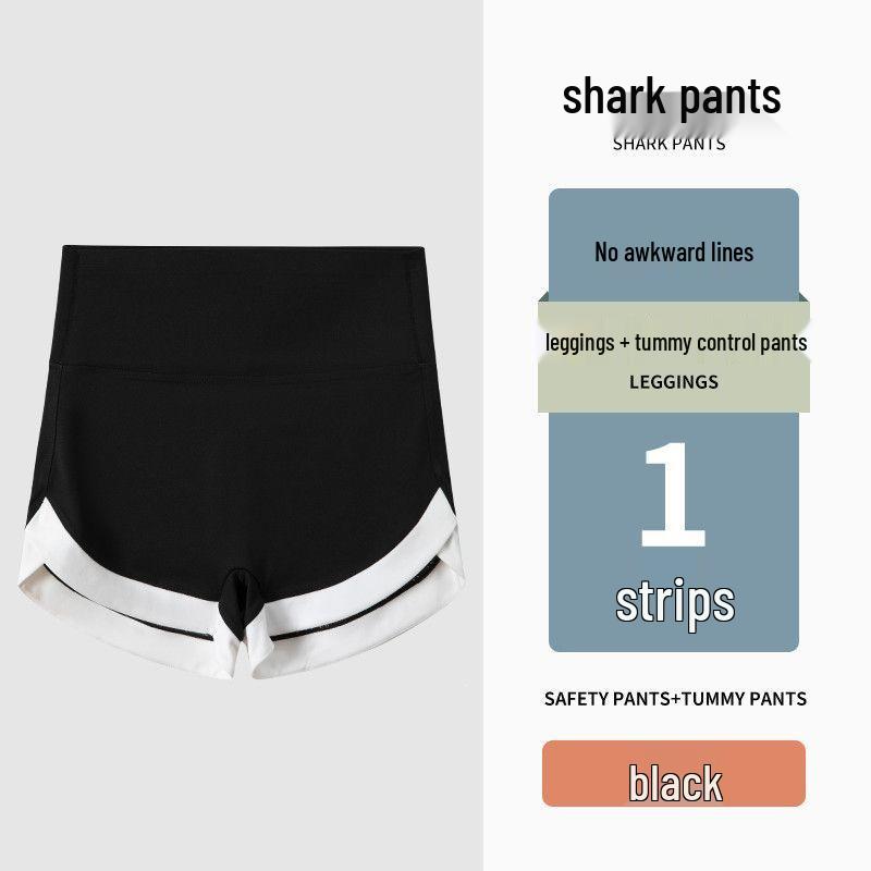 

Women s Summer High-Waisted Tummy Control Yoga Shorts - Anti-Exposure Safety Three-Point Design L (100-130 jin)