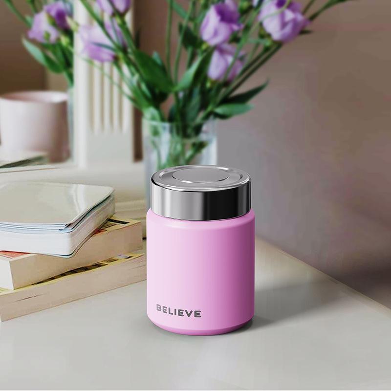 Mini termoska 180ML hrnek na vodu nerezový snídaňový hrnek přenosný hrnek termoska malý hrnek do kapsy na mléko