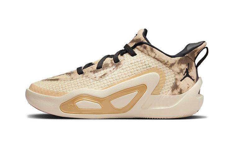 

Jordan Tatum 1 Tatum 1 Slip Resistant Cushioning Abrasion Resistant Low top Children s Basketball Shoes Sesame Brown DX5357-200
