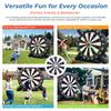 Giant Inflatable Football Darts Game Kick Shooting Game Commercial Inflatable Soccer Dart Board Outdoor Games for Kids Adults