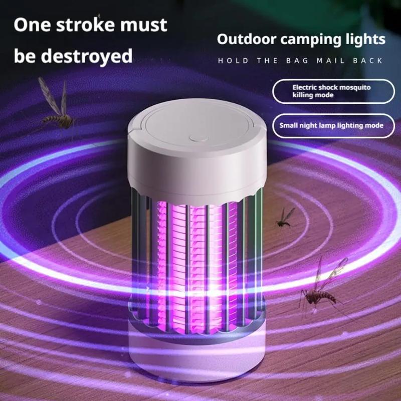 Lampe tue-moustiques rechargeable avec mode veilleuse Sûr et silencieux Pour femmes enceintes et bébés