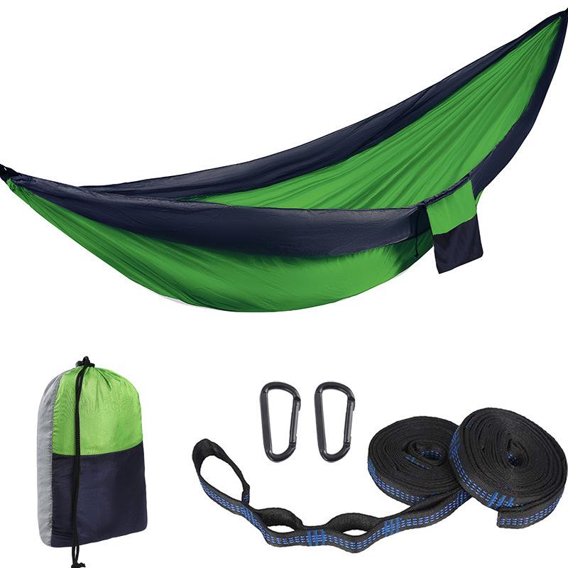 Parachute Cloth Hammock Outdoor Camping Swing 300*200 Double Lengthened and Widened Ultra-light Supplies