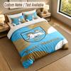 Bedding Set 1 Duvet Cover 2 Pillowcases Preston North End Print Soft Bed Linen Bedroom Decor