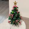 1pc Artificial Christmas Tree with Branch Tips Full Bodied Small Canadian Fir Winter Party Decorations for Home Office Holiday