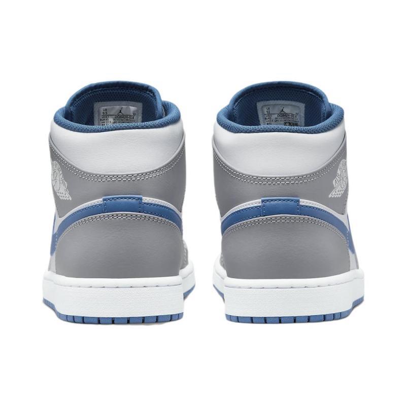 Air Jordan 1 Mid 'Cement Grey True Blue' Jordan DQ8426-014
