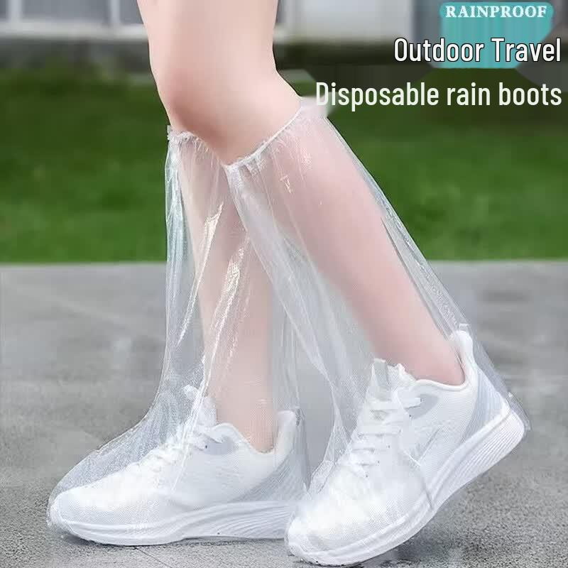Liyu Disposable Waterproof Shoe Covers (12 Pairs)