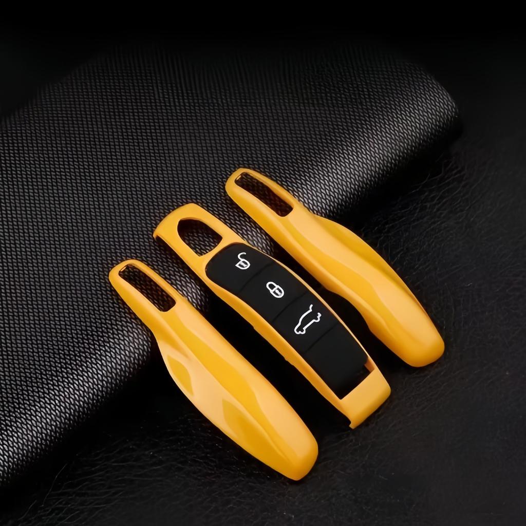 Smart Fernbedienung Schlüsselhülle Fob Hüllen Set Schale für Porsche Panamera Spyder Carrera Macan Boxster Cayman Cayenne 911 970 981 991