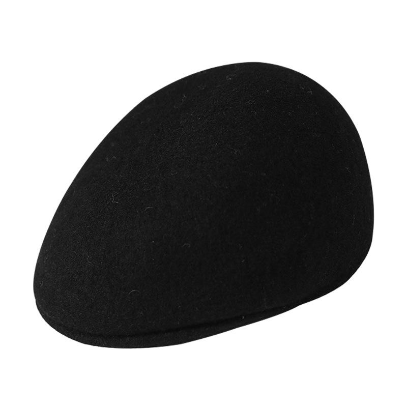 Шерстяной берет унисекс: Теплая осенне-зимняя ретро кепка художника