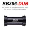 ZTTO BB386 Press Fit Bicycle Bottom Bracket And Install Tool Steel Ceramic Bearing 24 30mm MTB Road Bike BB DUB GXP Crankset