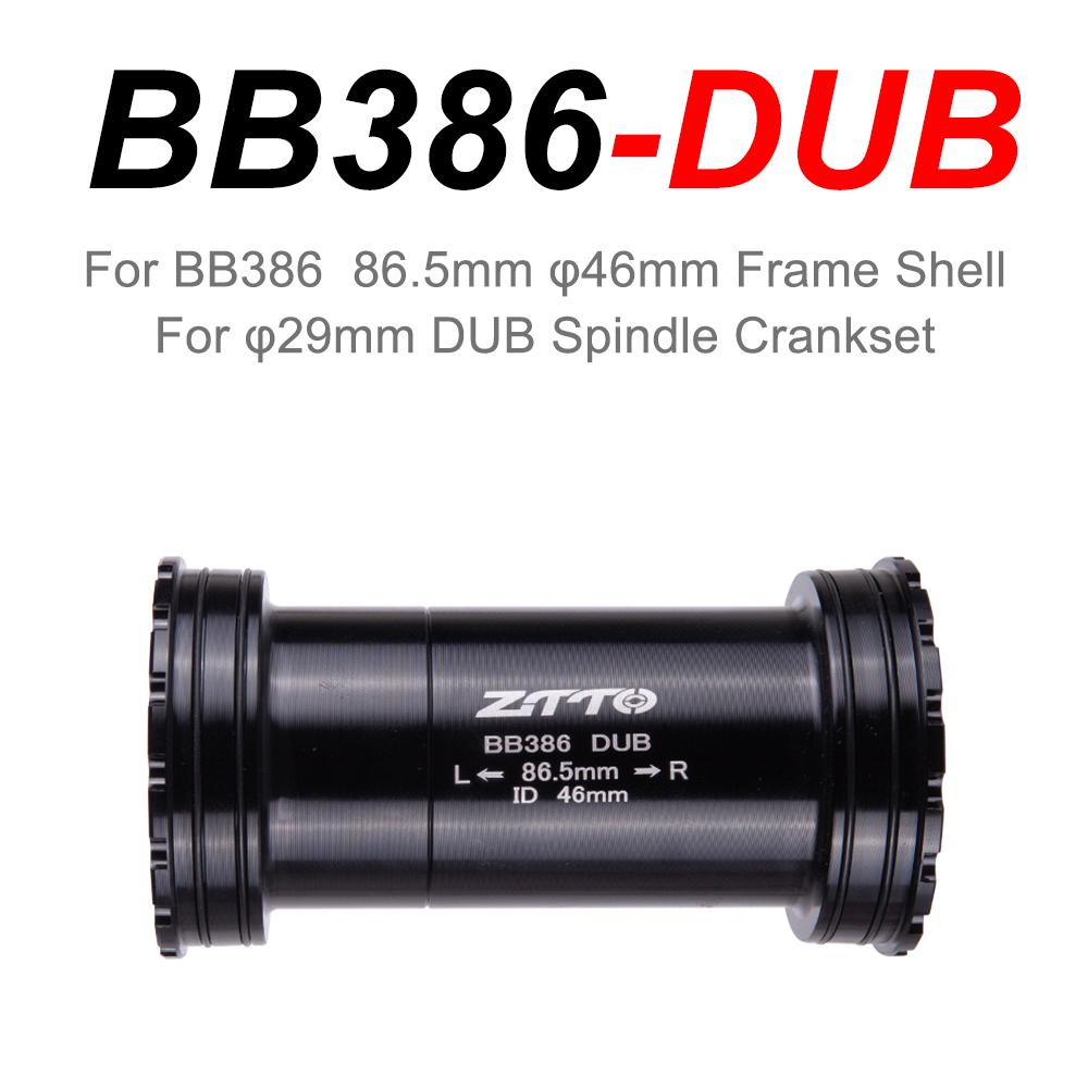 ZTTO BB386 Press Fit Bicycle Bottom Bracket And Install Tool Steel Ceramic Bearing 24 30mm MTB Road Bike BB DUB GXP Crankset