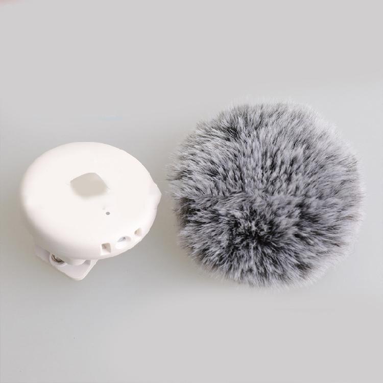 2Pcs Windproof Cover Noise Reductions Lapel Microphones Cover for Omic