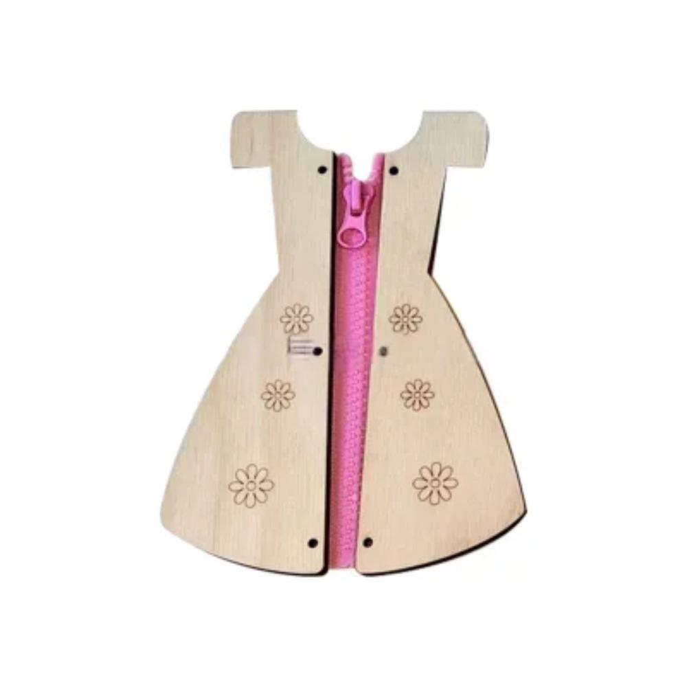 DIY Busy Board Montessori Hot  Air Dalloon Carriage Door Educational Toy Wood Chip Graphic Pairing Wooden Part For Childre Gifts