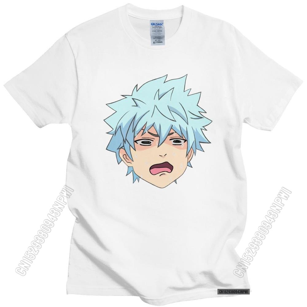 T-Shirt Men's Short Sleeves T Shirts Shun Kaidou Doux Et À La Mode Comic La Vie Désastreuse De Saiki K Anime Japonais En Cotton
