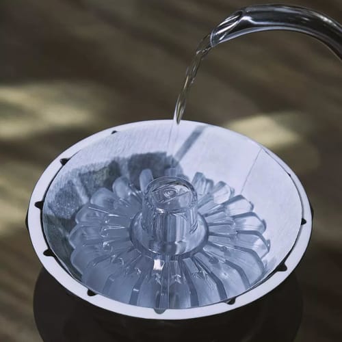 BERGBUCH V60 Rinse Assist Tool "1006" - Coffee Filter Paper Compatible with Most Conical Drippers and Filters, Including V60, CT62, Origami, and Kadou