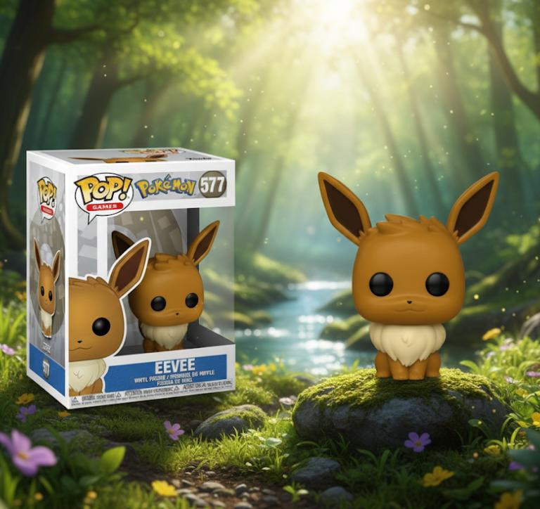 

Покемон фігурка Funko Pop Фанко Поп Покемони Іві Pokemon GO Eevee ігрова вінілова фігурка №577 10 коричневий