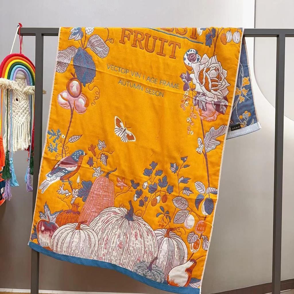 Pure Cotton Gauze Bath Towel Adult Men And Women Plus 80/160 Dirt-Resistant And Water-Absorbing Soft Cotton Quick-Drying Gauze Bath Towel