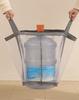 Laundry Hamper for Dorms & Homes Foldable Large-Capacity Mesh Laundry Basket For Dirty Clothes, Socks, and Underwear Storage