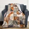 Abstract Geometric Patterns Blanket Soft Throw Blanket For Home Bedroom Bed Sofa Travel Office Solid Christmas Blanket