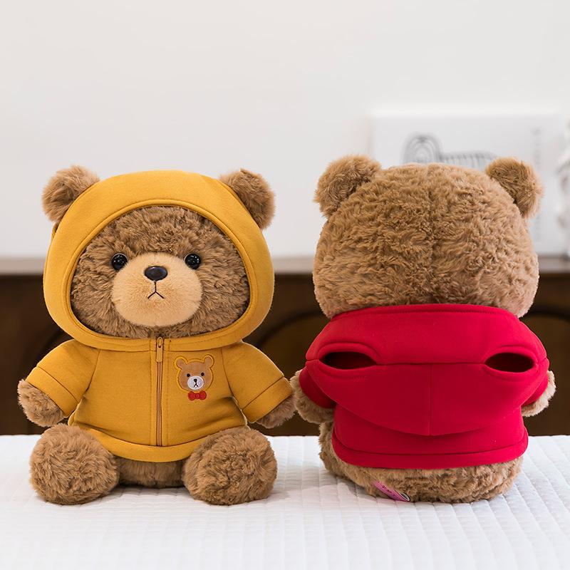Teddy Plush Bear Toy With Soft  Pp Cotton Filling For Kids Gift Birthday