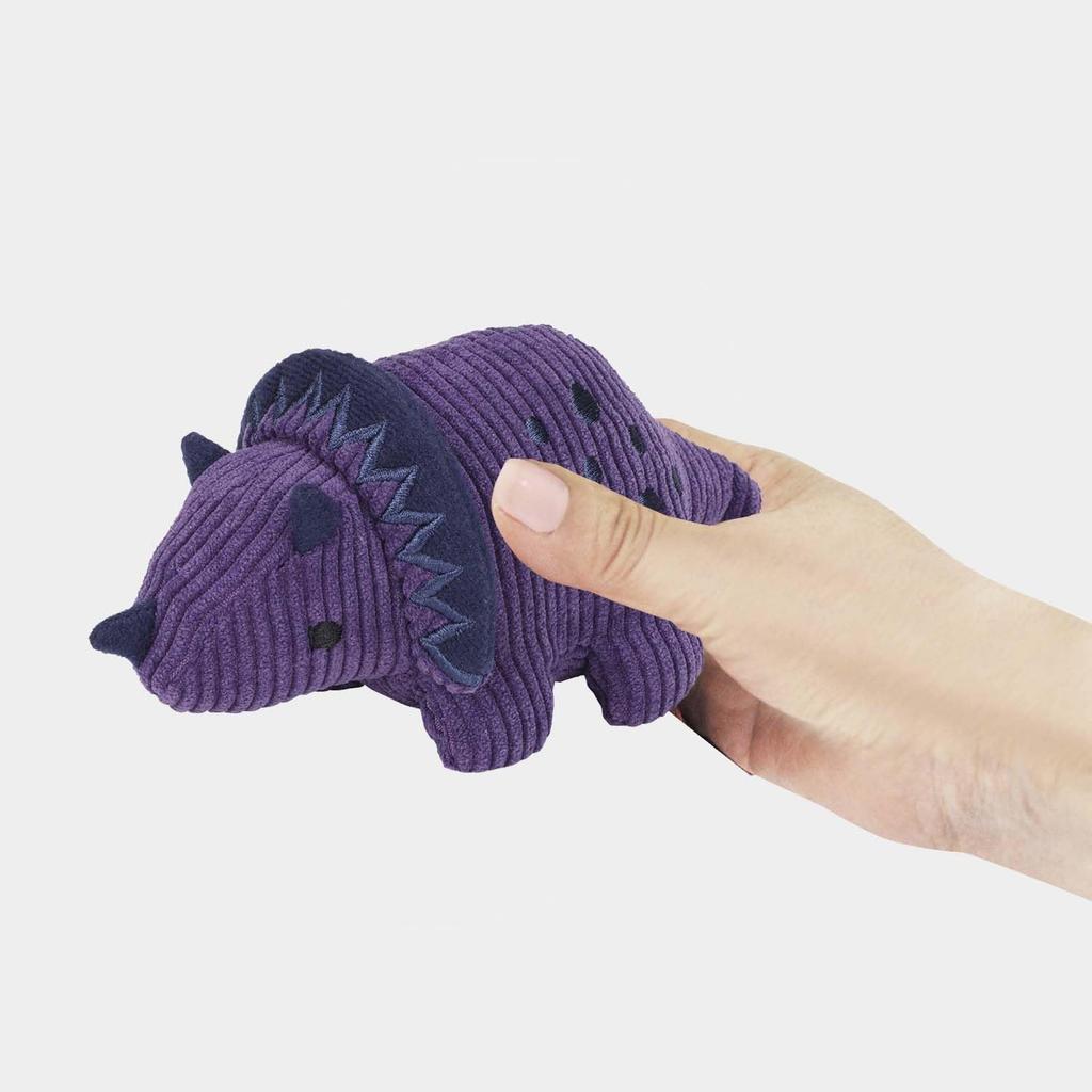 Skater Triceratops Dinosaur Plush Mascot Keychain Ball Chain ZNKH1-A