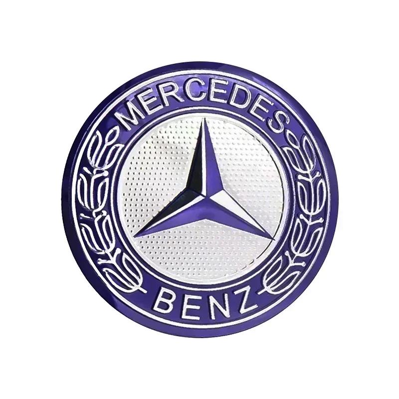 

GLC 52mm Car Central Control Multimedia Decor Sticker For Mercedes Benz W212 W213 W205 AMG W177 V177 W247 W176 GLA GLC X253 W1