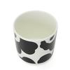 Marimekko Latte Unikko Coffee Black and 70637 190 Mugs, Pair, Cups, White, [Used]