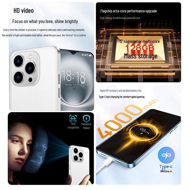 Tianyu i16 Pro Large Screen Android Smartphone (CN version)