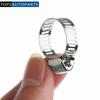 New 50 Pcs HOSE CLAMPS 3/8" - 5/8" Adjustable Steel Band Worm Clip Universal Acc