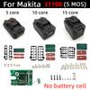 5/10/15*21700 18V 21V Power Tool Accessories Li-ion Battery Case For Makita BMS Box Charging PCBA Holder LED Power Display 5Mos