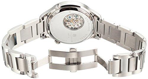 Charles Hubert 3967-B Men's Silver Mechanical Hand-Wound Quartz Watch