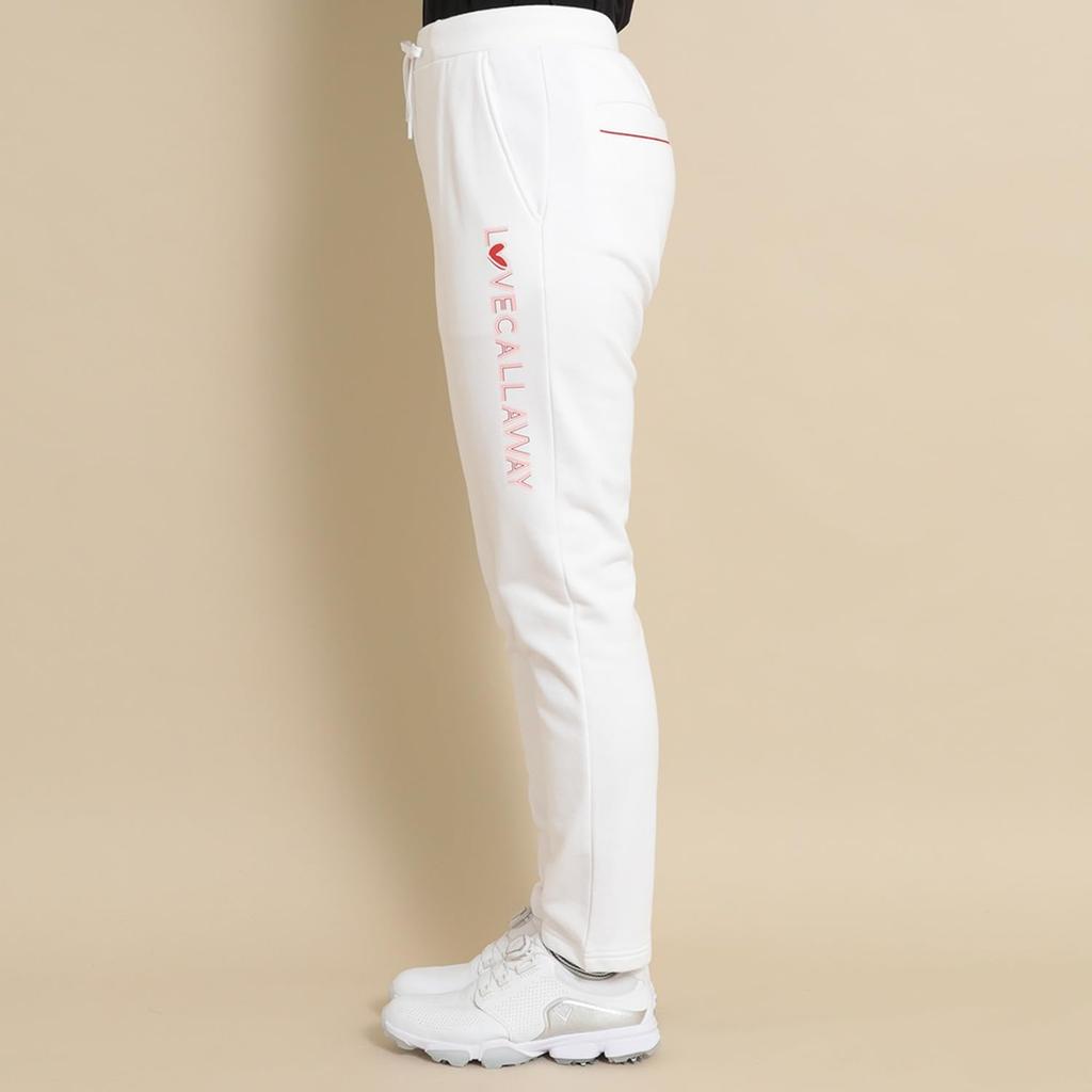 Jogger Pants Golf C24126220 [Callaway] Women's [LOVE Series] / / 1030_White