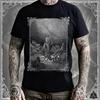 Gustave Doré T-Shirt - Arachne | Die Göttliche Komödie Dante's Inferno | Abstrakt Surrealismus Gotische Kleidung Langarm-T-Shirt