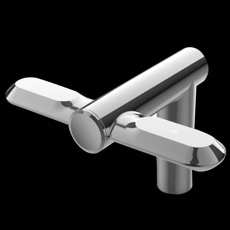 Automatic Touchless Faucet and Hand Dryer Combo