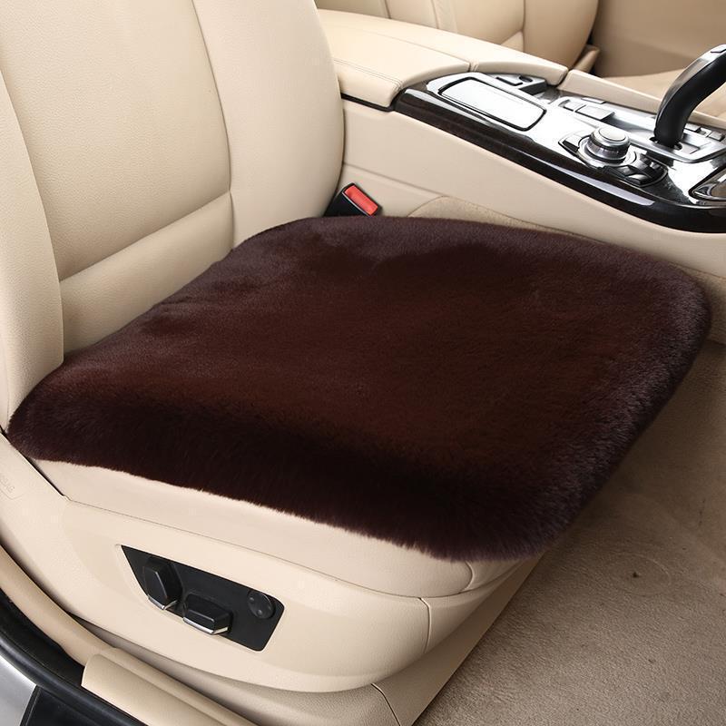 Set Universal de Perne de Pluș din Lână pentru Scaune Auto pentru Dongfeng Nissan Livina - Cald de Iarnă, Trei Piese