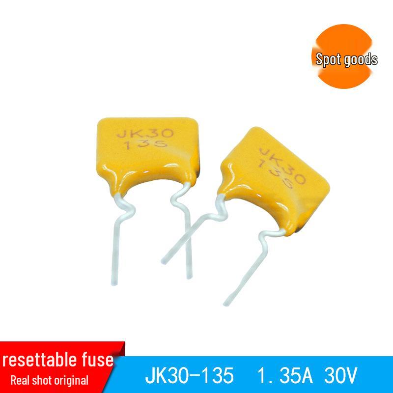 JK30-135 1.35A 30V Plug-in Resettable Fuse - Original, In Stock