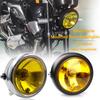 5.75 Inch Retro Motorcycle Headlights Modified Universal 12V High Low Beam Headlights Iron Shell Circular Motorcycle Headlights