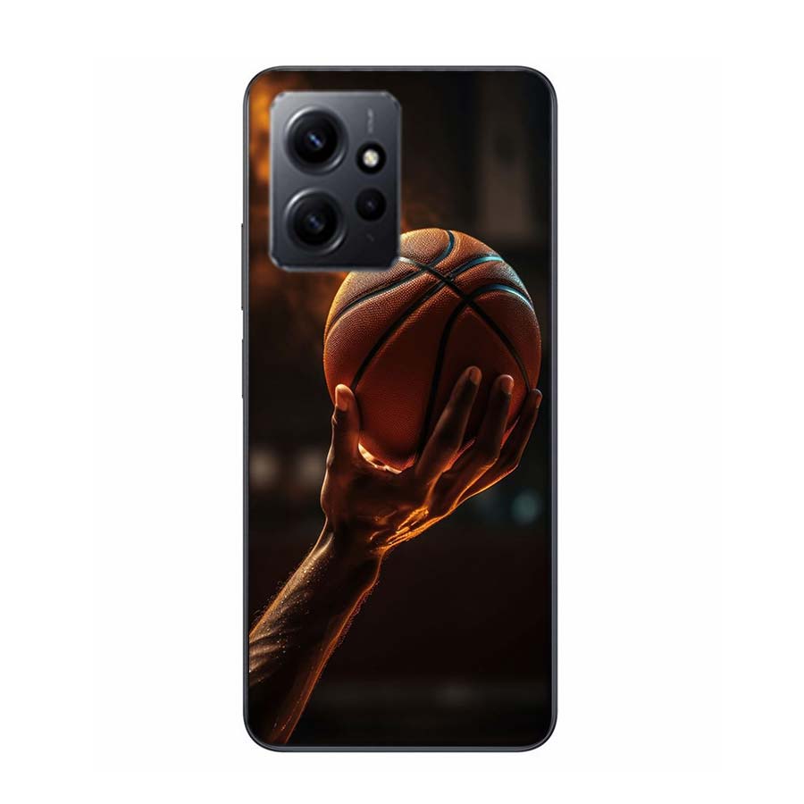 Basketball Phone Case For Redmi Note 14 15 Pro 5G 13 12 Pro Plus 11 11T 11E 11S 10 Pro 10S 9 9S Cover Cell Clear TPU Capa Compat