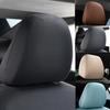 2PCS Car Headrest Covers,Universal Head Seat Covers for Car,Soft Car Head Rest Cover Protector,Headrest Protective Covers,Vehicle Accessories
