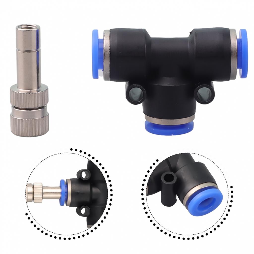 PP Plastic Atomizing Nozzle UNC 10/24 Thread Fully Atomized