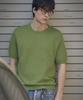 HALBKREIS LAYOUT T20039 Comfortable Round Knit_Green