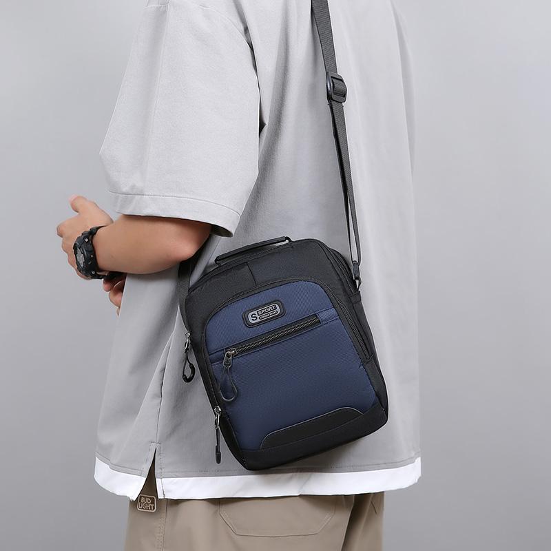 Herren-Umhängetasche, lässige Herrentasche, wasserdicht, multifunktionale Umhängetasche für den Außenbereich
