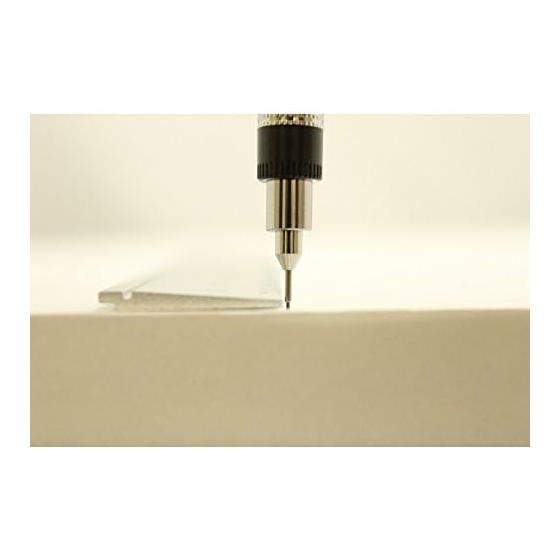 Pentel Graphlet Mechanical Pencil, PG504-DD, Metallic Gray, 0.4mm, Knurled Grip, Lead Hardness Indicator