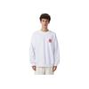 New MLB Heart Love Sweatshirts Unisex White 31MTL2111-50W