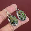 Copper Ruby Zoisite Earring 925 Sterling Silver Earring Antique Jewelry Handmade Dangle Earring Top Quality Gemstone Earring Gifts For Women