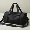 Simple Solid Color Travel Bag, Large Capacity Can Be Set with A Drawbar, Boarding Luggage Bag, Yoga, Swimming, Fitness Bag