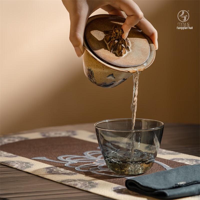 Edenus Portable Ceramic Travel Tea Set