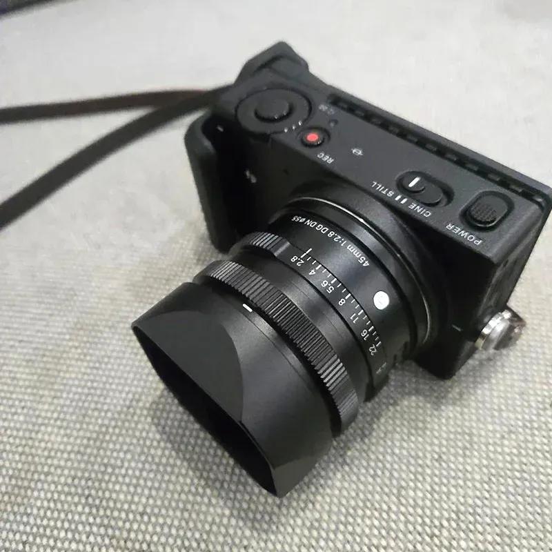 Байонетный квадратный бленда для Sigma 45mm F2.8 DG DN Замена LH577-01
