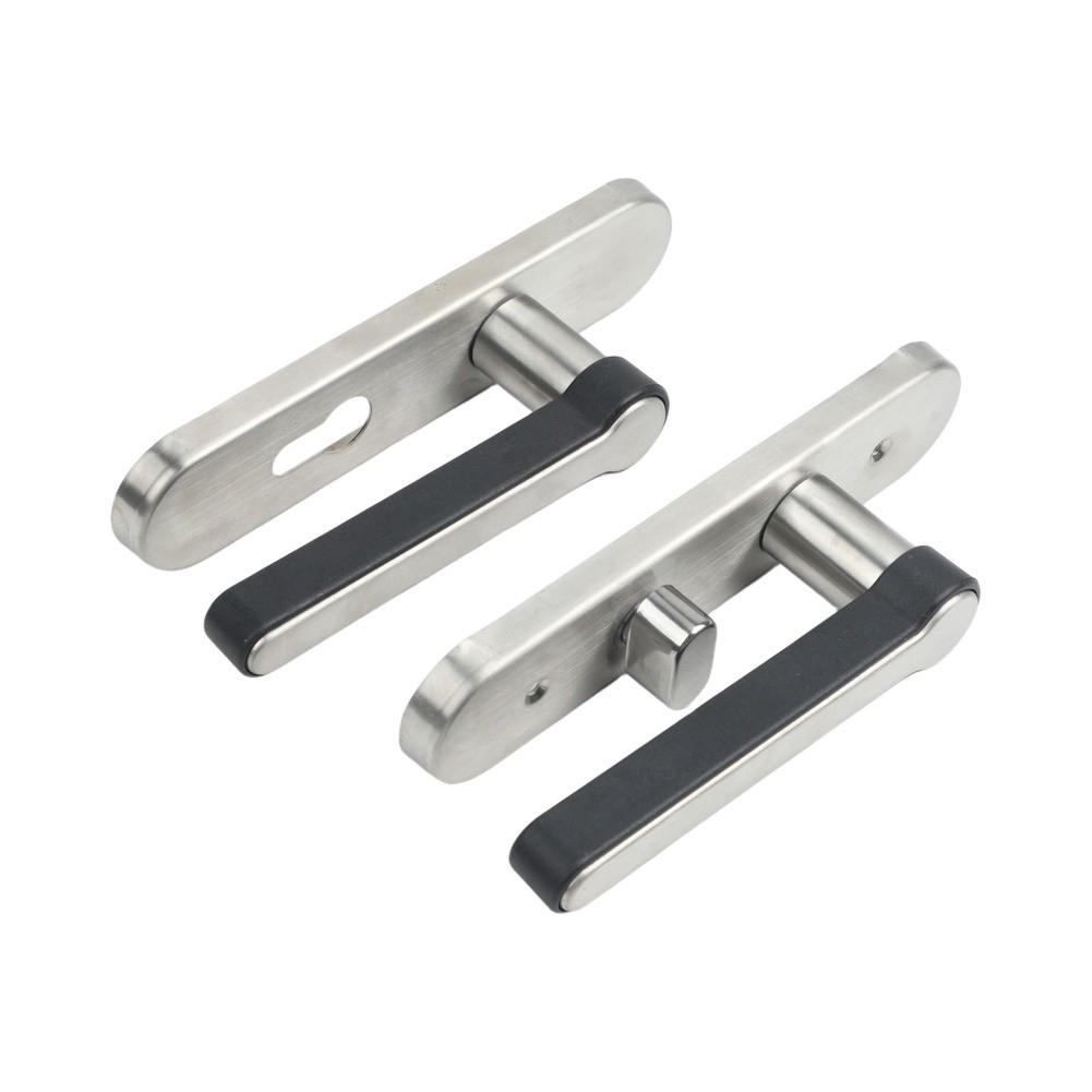Security Focused Bathroom Door Lock Stainless Steel Construction for Longevity