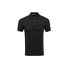 Seamless Polo Shirts Men's Black Polo Collar Moderate Straight Fit 1370094-001